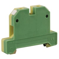 Клемма ЗНИ-6 мм.кв.ЗЕМЛЯ желто-зеленая IEK