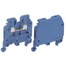 Клемма ЗНИ-2.5мм.кв синяя без маркировки