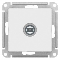 Антенна ATLASDESIGN TV коннектор механизм белый