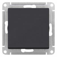 Переключатель одноклавишный ATLASDESIGN схема 6 10АХ механизм карбон