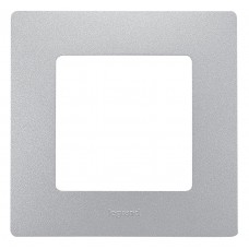 Рамка - 1 пост - Etika - алюминий