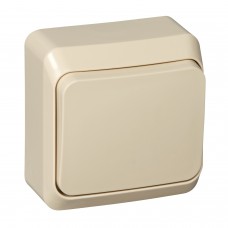 Выключатель 1-кл. ОП Этюд 10А бежевый. SchE