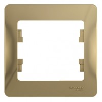 GLOSSA Рамка 1 пост титан