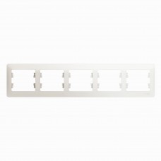 GLOSSA Рамка 5 постов перламутр