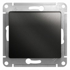GLOSSA Выключатель 1- кл в рамку антрацит