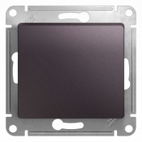 GLOSSA Выключатель 1-кл в рамку сиреневый туман