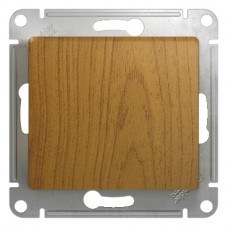 GLOSSA Выключатель 1-кл в рамку дуб