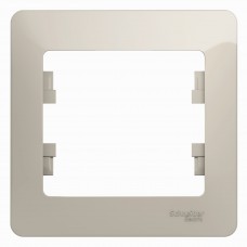 GLOSSA Рамка 1 пост молочный