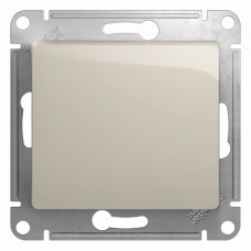 GLOSSA Выключатель 1-кл в рамку молочный