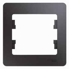 GLOSSA рамка 1 пост графит