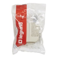 Выключатель двухклавишный 10 A - 250 B~ - Quteo IP 20 - Слоновая кость