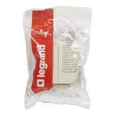 Выключатель двухклавишный 10 A - 250 B~ - Quteo IP 20 - Слоновая кость