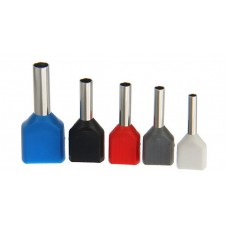 Наконечник штыревой НШвИ 2х2,5-10 синий (КВТ)