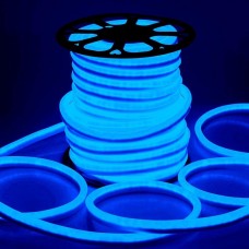 Uniel Светод. гибкая герметич лента Neon син. св. ULS-N21-2835-120LED/m-8mm-IP67-220V-8W/m-BLUE