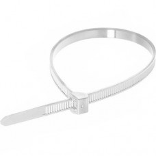Хомут для электропроводки 2.5х100 мм (100шт.) белый