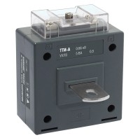 Трансформатор тока ТТИ-А 200/5А с шиной 5ВА класс точности 0,5 (IEK)