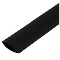 Термоусадка 6/2 черная КЛЕЕВАЯ 3:1