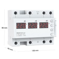 Реле напряжения RBUZ D6-63 red трехфазное Реле напряжения RBUZ D6-63 red трехфазное